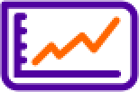 Trading High Performance Outline Icon White Bg RGB